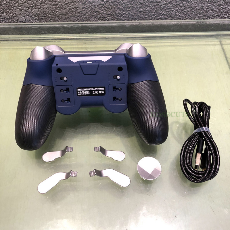 Comerț cu ridicata fără fir Bluetooth Dual Vibration Elite Game Console Controller Joystick Mufă pentru căști încorporată pentru PS4 și PC