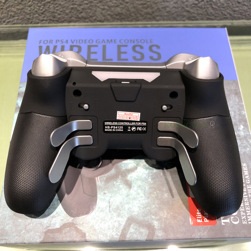 Comerț cu ridicata fără fir Bluetooth Dual Vibration Elite Game Console Controller Joystick Mufă pentru căști încorporată pentru PS4 și PC