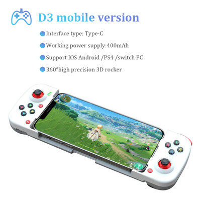 Mocute Gamepad 060 PUBG kontroler za mobitel Ios Android bežični Bluetooth teleskopski joysticks Joypad za mobilni telefon Novo