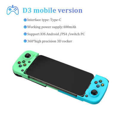 Mocute Gamepad 060 PUBG kontroler za mobitel Ios Android bežični Bluetooth teleskopski joysticks Joypad za mobilni telefon Novo