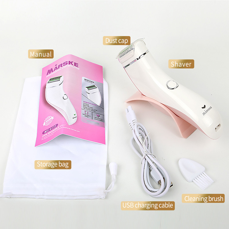 Skustuvas bikinio zonai Moterims Trimmer Secret Epiliatorius Gaktos skustuvas Moterims intymioms vietoms Depiliacija Sekso plaukelių šalinimas Elektrinis įrankis