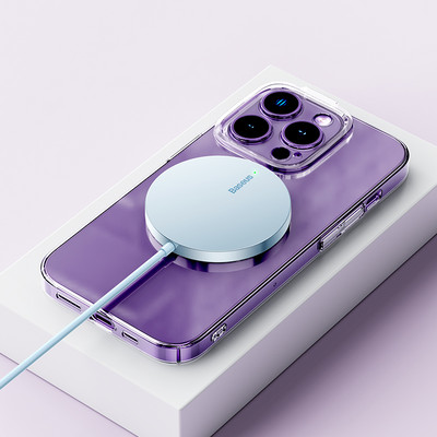 Magnetni bežični punjači Baseus od 15 W za iPhone 14 Qi bežični punjač Podloga za brzu izmjenu za iPhone 13 12 Mini telefonski punjač