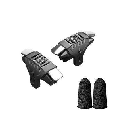 K9 mobiliojo žaidimo paleidiklis, skirtas PUBG Phone Gaming 6 pirštų paleidiklis jautrus šaudymo telefono žaidimo paleidiklis L1 R1 tikslo klavišai žaidimo valdiklis