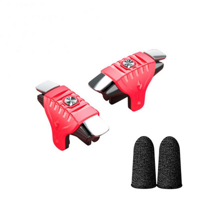 K9 mobiliojo žaidimo paleidiklis, skirtas PUBG Phone Gaming 6 pirštų paleidiklis jautrus šaudymo telefono žaidimo paleidiklis L1 R1 tikslo klavišai žaidimo valdiklis