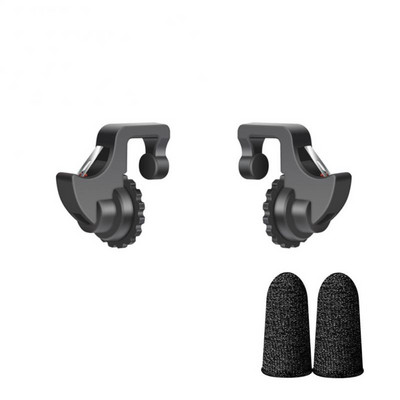 K9 mobiliojo žaidimo paleidiklis, skirtas PUBG Phone Gaming 6 pirštų paleidiklis jautrus šaudymo telefono žaidimo paleidiklis L1 R1 tikslo klavišai žaidimo valdiklis