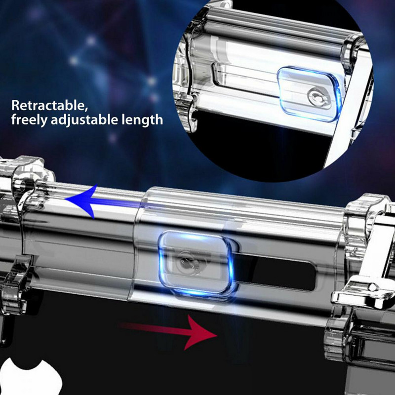 K9 mobiliojo žaidimo paleidiklis, skirtas PUBG Phone Gaming 6 pirštų paleidiklis jautrus šaudymo telefono žaidimo paleidiklis L1 R1 tikslo klavišai žaidimo valdiklis