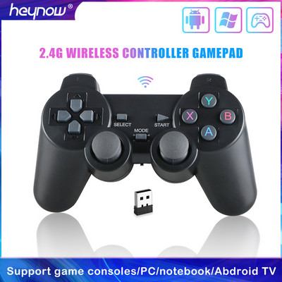 HEYNOW 2,4 Ghz vezeték nélküli játékvezérlő Super Console X játékvezérlőhöz USB joystick TV-hez videojáték konzolhoz Android TV BOX telefon