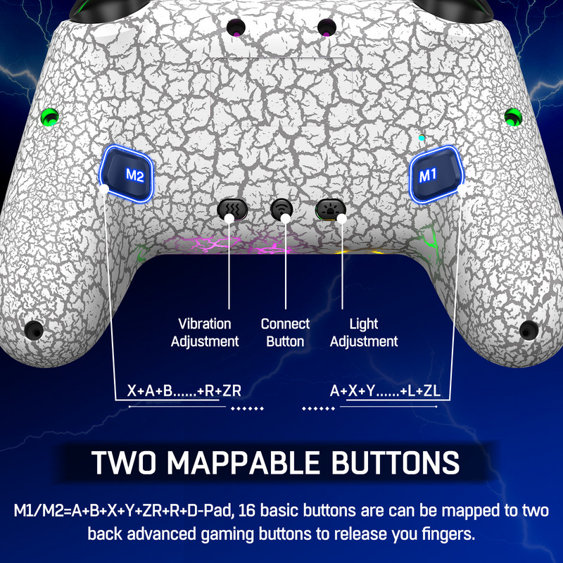 Gamepad fără fir pentru Nintendo Switch/Switch OLED.Switch Lite Console Pro Controller pentru Android/ios Conexiune prin cablu pentru PC/Steam