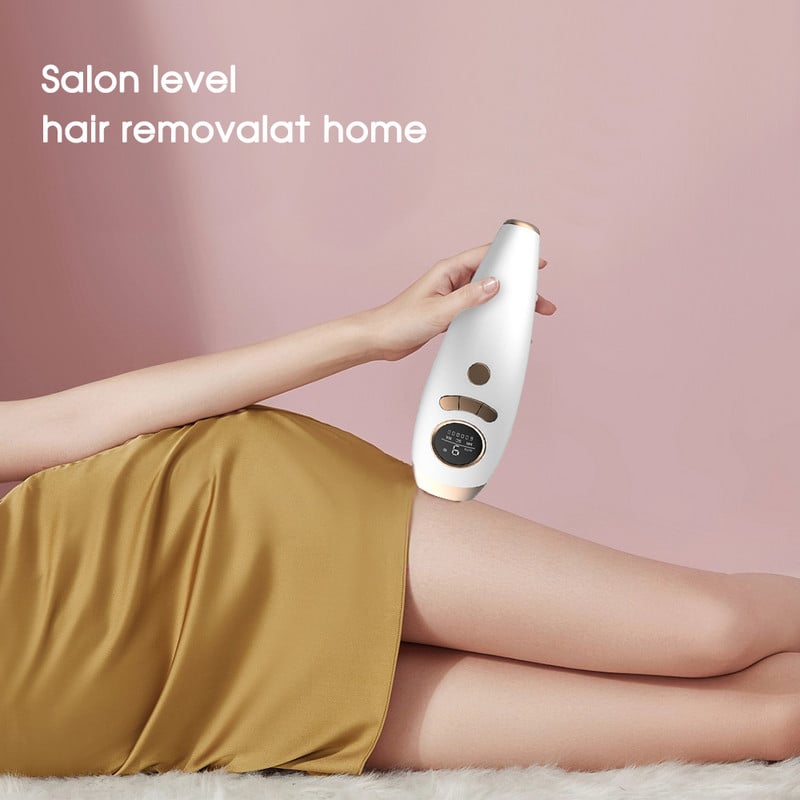 [ZS] Viso kūno 9 lygių IPL plaukų šalinimas lazeriu 3 viename 600 000 blyksnių Profesionalus neskausmingas elektrinis kvarco lempos epiliatorius moterims