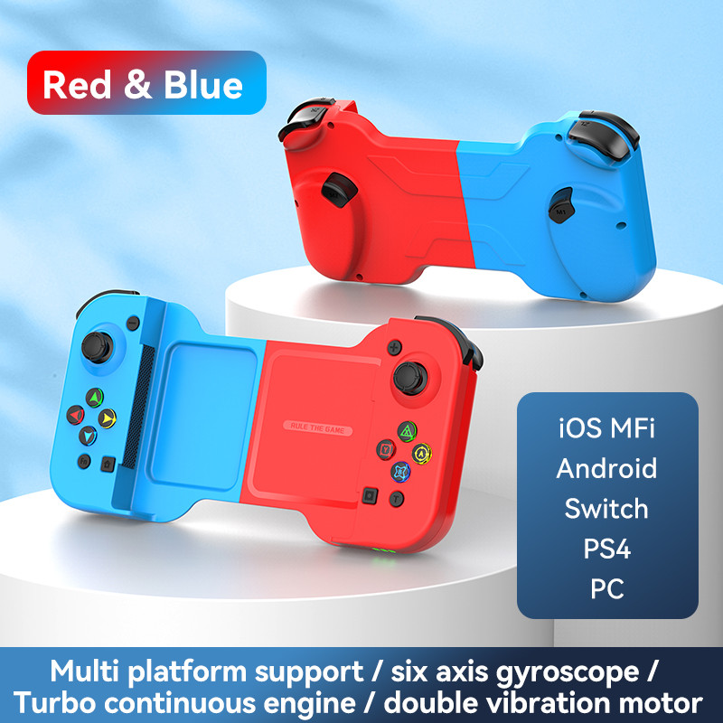 Bővített vezeték nélküli játékvezérlő Bluetooth-kompatibilis játékvezérlő joystick for PUBG for IOS/Android for NS SWITCH/PS3/PS4
