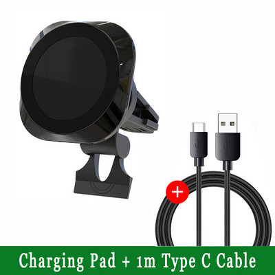 NAUJAS 30 W magnetinis automobilinis belaidžio įkroviklio oro angos laikiklis, skirtas macsafie iPhone 12 13 14 Pro Max Mini greito automobilio įkrovimo telefono stovas