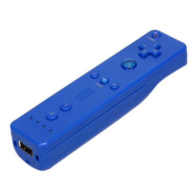 5 boja 1pc bežični gamepad za Nintendo Wii igre Daljinski upravljač Joystick Joypad Nunchuck Ručna zakrivljena ručka za igru Dodatak