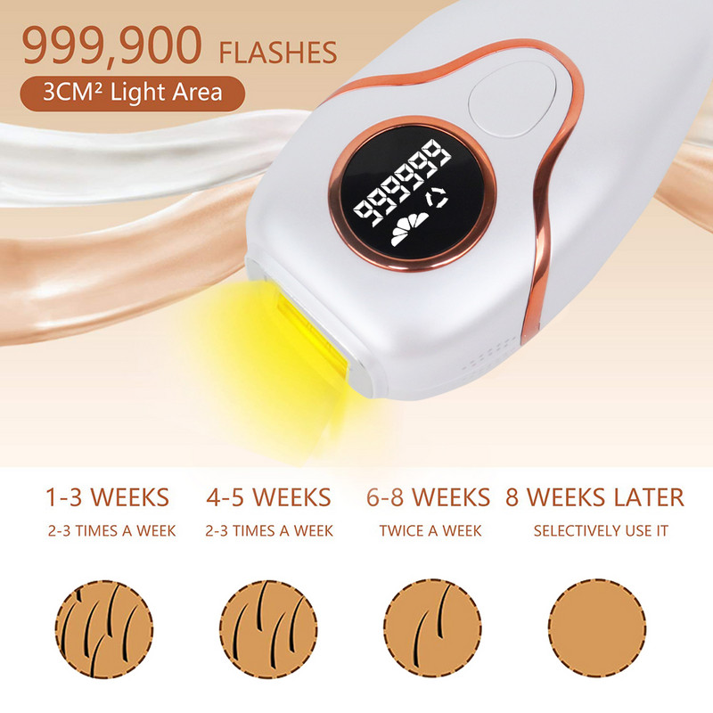 Φορητή μόνιμη αποτρίχωση μασχάλης για οικιακή χρήση Body Women Diode Ipl Laser Αποτρίχωση