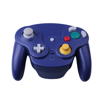 Controler de joc 2,4 GHz Joystick pentru GameCube pentru NGC pentru Wii, funcție de șoc turbo clear NU bluetooth