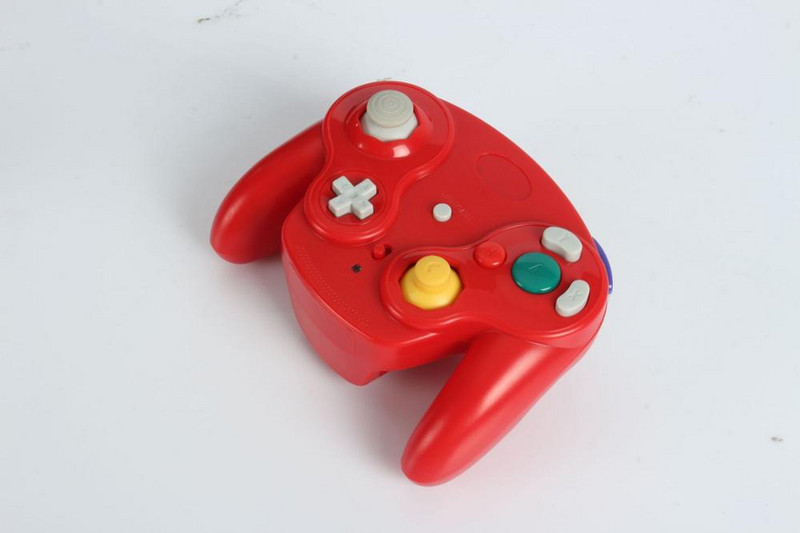 Controler de joc 2,4 GHz Joystick pentru GameCube pentru NGC pentru Wii, funcție de șoc turbo clear NU bluetooth