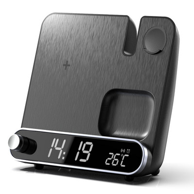 3 viename belaidis įkroviklis, skirtas iPhone 14 13 12 11 Mini Pro Max iWatch AirPods Qi greito įkrovimo doko stoties belaidžių įkroviklių stovas