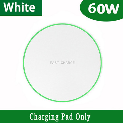 60 W vezeték nélküli töltőpad iPhone 14 13 12 11 Pro Max X Samsung Xiaomi telefontöltők indukciós gyorstöltő dokkoló állomáshoz