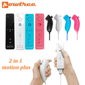 Ugrađen Motion Plus Remote za Nintendo Wii Controller Wii Remote Nunchuck Wii Motion Plus Controller Wireless Gamepad Controle