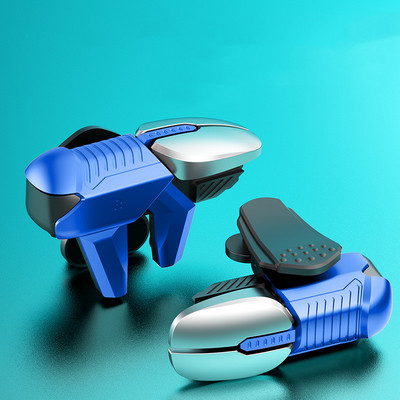 S07 Mobile Game Trigger για PUBG Phone Gaming Controller L1 R1 Alloy Key Button for IPhone Android Gamepad Joystick Aim Shooting