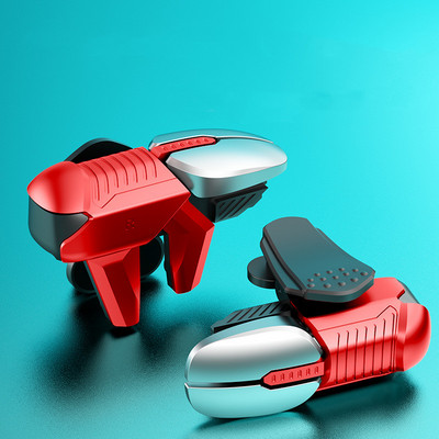 S07 Mobile Game Trigger για PUBG Phone Gaming Controller L1 R1 Alloy Key Button for IPhone Android Gamepad Joystick Aim Shooting