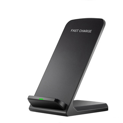15 W-os Qi vezeték nélküli töltőállvány iPhone14 13 12 Pro X XS Max XR 8 Samsung S21 S20 S10 gyorstöltő dokkolóállomás telefontartóhoz