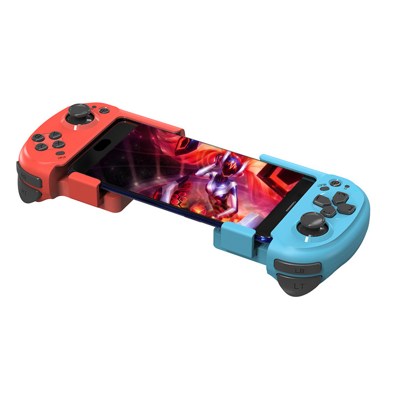 Mocute-061 vairasvirtės žaidimų pultelis, nešiojamas kairysis dešinysis žaidimų pultelis, padalintas valdiklis Integruotas įkraunamas akumuliatorius, skirtas Android / IOS telefonams