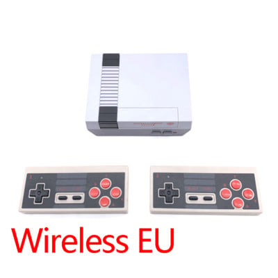 NES620 videojátékkonzol AV2.4G vezeték nélküli kontroller 8 bites nosztalgikus FC játékkonzol