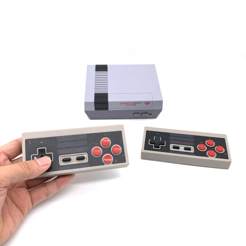 NES620 videojátékkonzol AV2.4G vezeték nélküli kontroller 8 bites nosztalgikus FC játékkonzol