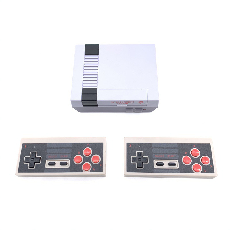 NES620 videojátékkonzol AV2.4G vezeték nélküli kontroller 8 bites nosztalgikus FC játékkonzol