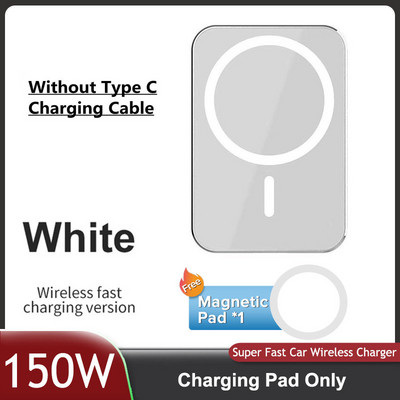 150 W automobilinio telefono laikiklis belaidis įkroviklis automobilinis laikiklis Magnetiniai automobiliniai įkrovikliai belaidžiai, skirti iPhone 11 12 13 14 Pro Max XS Xiaomi Samsung