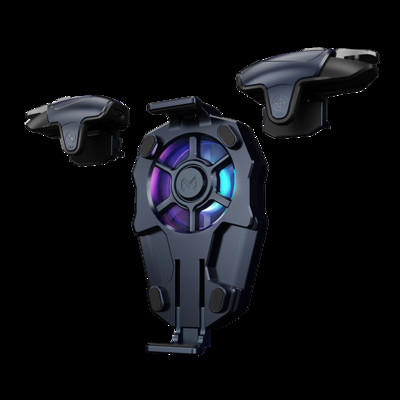 Kontroler za mobilne igre Kapacitet Gamepad Joystick Plug and Play za iOS / Android Kontrola okidača L1R1 PUBG igra Fire Shooter