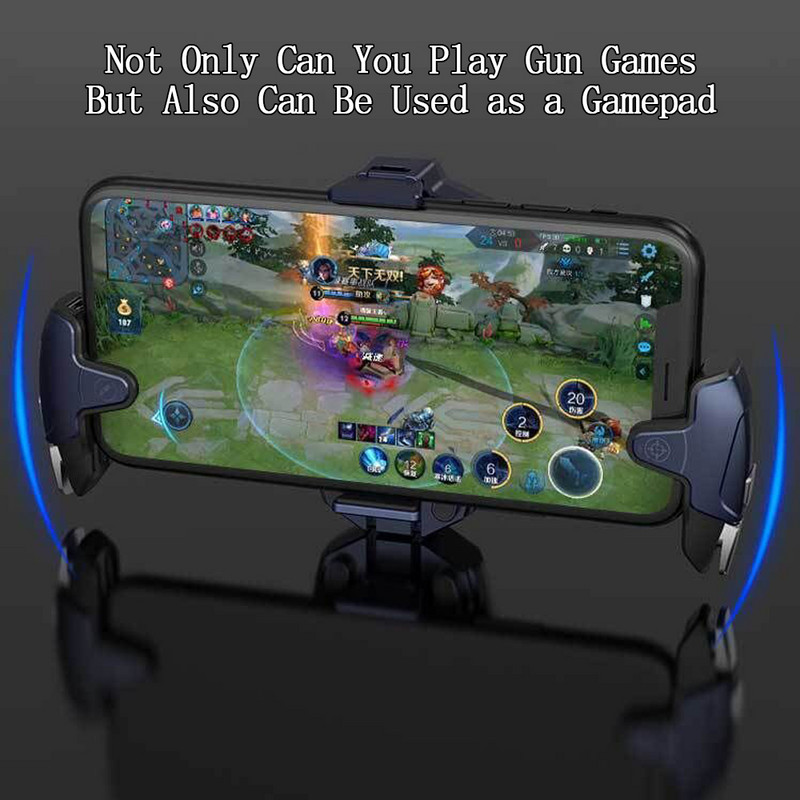 Kontroler za mobilne igre Kapacitet Gamepad Joystick Plug and Play za iOS / Android Kontrola okidača L1R1 PUBG igra Fire Shooter