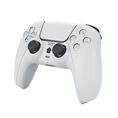 Belaidis vairasvirtė „Bluetooth Ps4“ valdiklio žaidimų pultelis 6 ašių žaidimų „Mando Joypad“, skirtas PS4 / PS4 Slim / asmeniniam kompiuteriui / „Steam“ / „iPad“ / planšetiniam kompiuteriui / „Andriod“