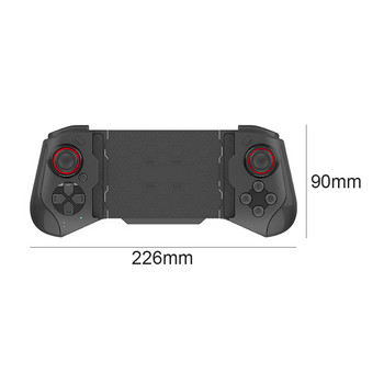 Телескопичен безжичен геймпад Bluetooth-compatible2.0-5.2 Game Controlle Trigger Joystick Joypad за PUBG Mobile iOS Android телефон
