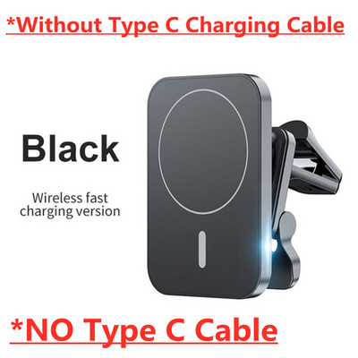 30 W magnetinis belaidis įkroviklis automobilinis oro ventiliacijos stovas telefono laikiklis greito įkrovimo stotelė, skirta iPhone 12 13 Pro Max Macsafe įkrovikliams