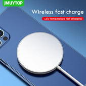 Mágneses vezeték nélküli töltő iPhone 13 12 Pro Max Mini 15 W gyorstöltés iPhone 11 XS vezeték nélküli töltő Huawei Xiaomi Qi készülékhez