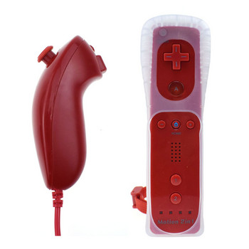 2in1 Nunchuck with Motion Plus For Nintend Wii Game Remote Controller Joystick