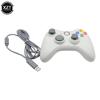 1Pcs USB жичен вибрационен геймпад джойстик за PC контролер за Windows 7/8/10 Не за Xbox 360 джойпад с високо качество