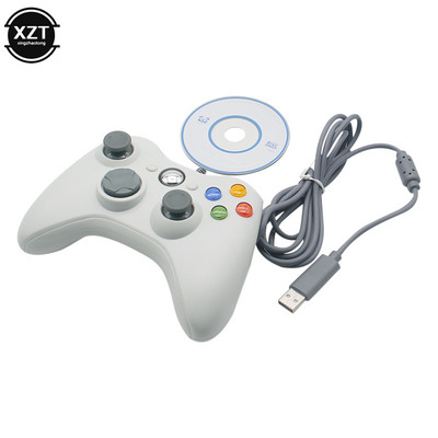 1 ks USB káblový vibračný gamepad joystick pre PC ovládač pre Windows 7/8/10 nie pre Xbox 360 joystick s vysokou kvalitou