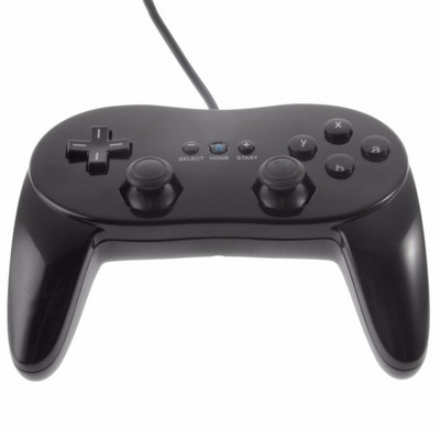 Gamepad-uri Nou Clasic Controler de joc cu fir Telecomanda de jocuri Pro Gamepad Shock Joypad Joystick pentru Nintendo Wii a doua generație
