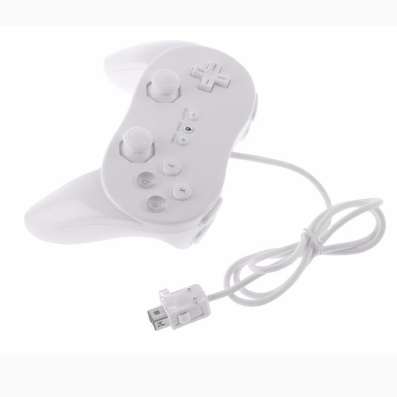 Gamepad-uri Nou Clasic Controler de joc cu fir Telecomanda de jocuri Pro Gamepad Shock Joypad Joystick pentru Nintendo Wii a doua generație
