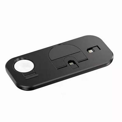 Suport pentru încărcător fără fir 3 în 1 pentru iPhone 11 12 13Pro Max Suport pentru telefon Qi Stație de încărcare rapidă Dock pentru Apple Watch AirPods