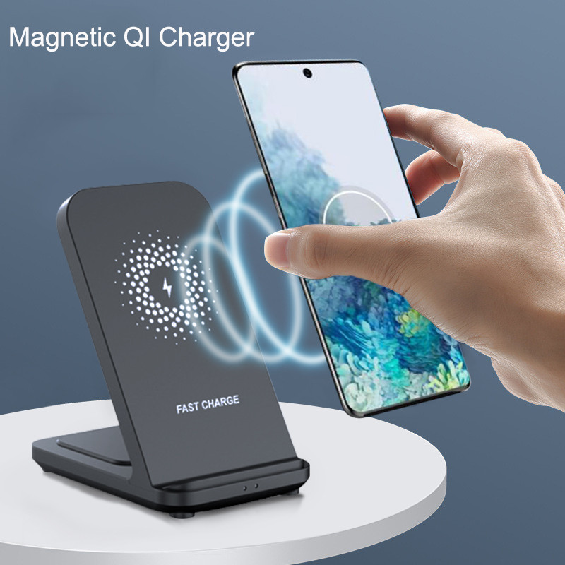 3 u 1 stalak za bežični punjač za Galaxy Watch 4 Active 1/2 15W bežični telefon i priključak za punjač za sat za Samsung galaxy watch 4