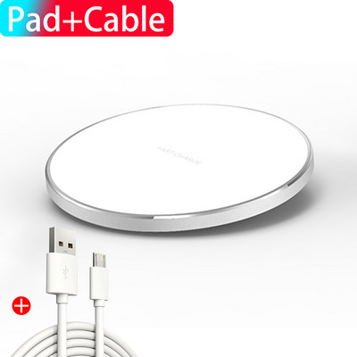 Γρήγορος ασύρματος φορτιστής 10 W για iPhone 11 12 13 Pro Max X XR 8 Plus QI ασύρματος επαγωγικός φορτιστής για Airpods 2 Pro