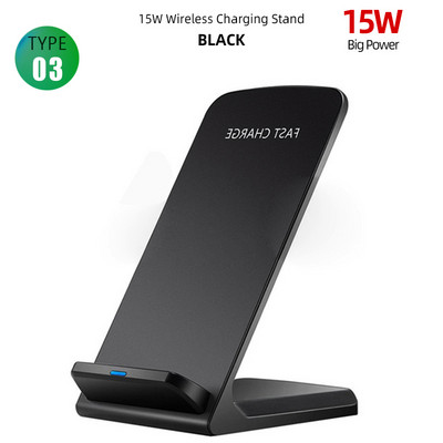 Suport pentru încărcător fără fir Stație tip C Suport de încărcare rapidă pentru iPhone 14 13 12 Samsung Xiaomi Încărcătoare de birou pentru iWatch Airpods