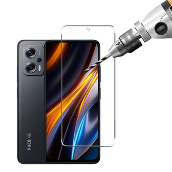 Προστατευτικό σκληρυμένο γυαλί 6 σε 1 για Xiaomi Poco X4 GT F4 X3 GT Προστατευτικό οθόνης μεμβράνη φακού κάμερας σε γυαλί Poco X4 GT 5G
