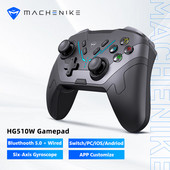 Machenike HG510W belaidis žaidimų pulto valdiklis, suderinamas su Nintendo Switch Android TV Box MacOS Windows PC vairasvirte telefonui