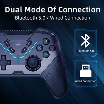 Machenike HG510W Wireless Gamepad Controller Συμβατό για Nintendo Switch Android TV Box macOS Windows PC Joystick για τηλέφωνο