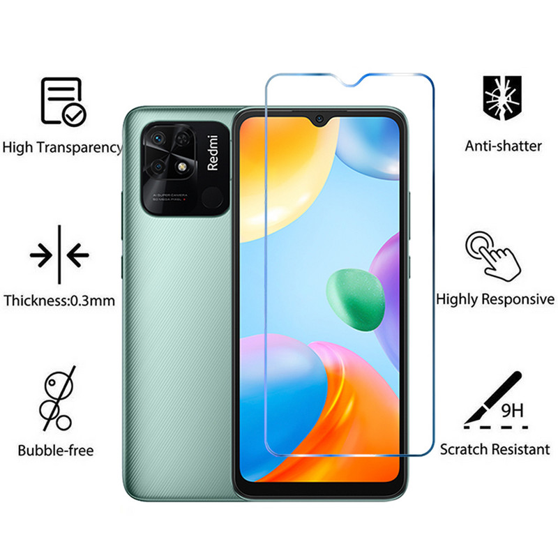 6 viename fotoaparato objektyvo grūdintas stiklas, skirtas „Xiaomi Redmi 10C 10 2022 NFC Global“ ekrano apsauginė plėvelė ant „Redmi 10C 10 2022“ stiklo