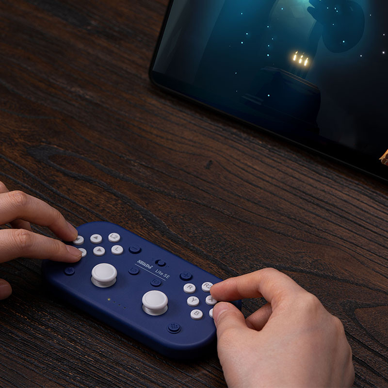 8BitDo – Lite SE Bluetooth žaidimų pultelis, skirtas Switch, Switch Lite, Android ir Raspberry Pi, skirtas riboto judumo žaidėjams